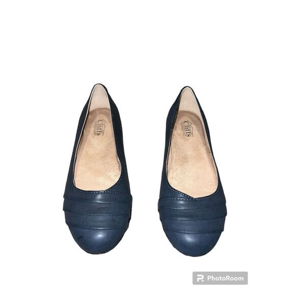 ✨Cliffs by White Mountain Ballet Navy Sz 9.5 Flats - Clara✨ - Picture 1 of 12